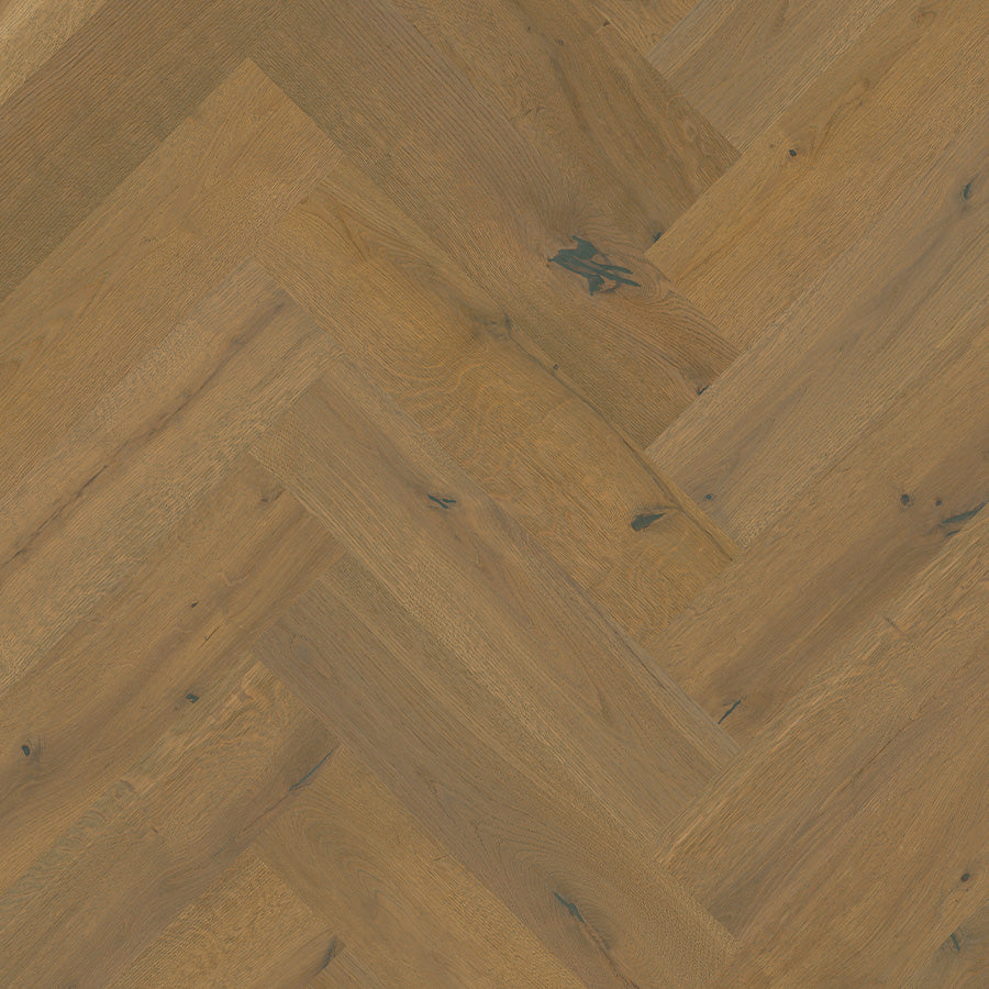 Denali Herringbone - Nature's Oak